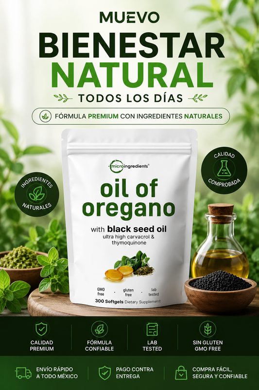 OreganOil - Aceite de Semilla Negra™